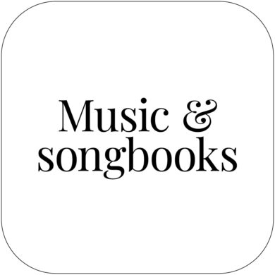 Музыка, сьпеўнікі